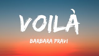 Barbara Pravi  Voilà Lyrics France 🇫🇷 Eurovision 2021 [upl. by Enialem]