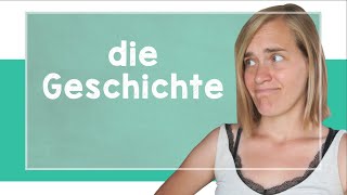 How to pronounce quothistoryquot in German  A1 [upl. by Lady212]