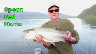 Spring Rainbow Trout Fishing Lake Pend Oreille [upl. by Anneirb301]