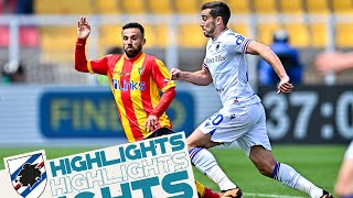 Highlights LecceSampdoria 11 [upl. by Erodavlas]