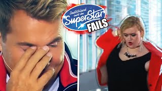 Die GRÖßTEN DSDS FAILS und PEINLICHE Auftritte 20022020 😂 [upl. by Adneram]