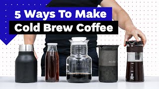 How To Make Cold Brew Coffee At Home [upl. by Htiekel]