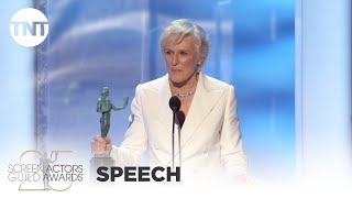 Glenn Close Award Acceptance Speech  25th Annual SAG Awards  TNT [upl. by Marilla884]