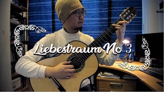 Liszt  Liebestraum No 3 Love Dream Classical Guitar Solo w Tabs [upl. by Eerot]