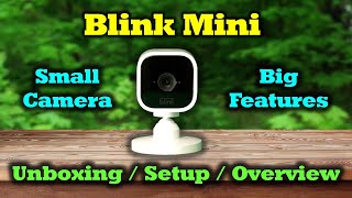 Blink Mini Camera  Complete Review amp Setup Guide And Giveaway [upl. by Eulalie632]