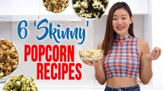 6 quotSkinnyquot Popcorn Recipes  Healthy amp Easy  Joanna Soh [upl. by Neehahs]