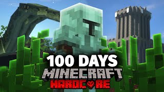 I Spent 100 Days in Medieval Times in Minecraft Heres What Happened [upl. by Leahcimed]