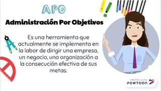 ADMINISTRACIÓN POR OBJETIVOS APO [upl. by Nairbal]