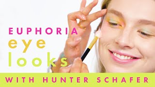 Tutorial Hunter Schafer Models 3 EuphoriaInspired Makeup Looks [upl. by Thaddus]