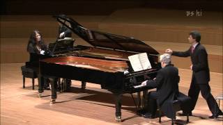 Argerich Freire  Ravel  La valse [upl. by Ecined]