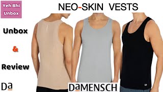 DaMENSCH NEOSKIN VESTS  Unbox amp Review [upl. by Ozkum]