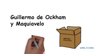 Guillermo de Ockham y Maquiavelo [upl. by Nate]