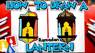 How To Draw A Lantern For Ramadan [upl. by Ormand]