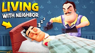 THE NEIGHBORS SADDEST MEMORY  Hello Neighbor Full Release Act 3 Secrets [upl. by Rairb]