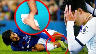 Andre Gomes Gruesome Injury Leaves Players In Tears [upl. by Lesya]