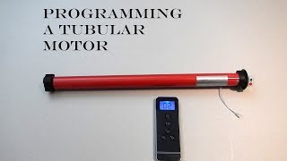 Programming a Roller Shade Tubular Motor [upl. by Patty]