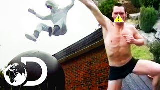 OUCH That Does NOT Belong There  Fails Of The Week  FailArmy [upl. by Arodnahs]