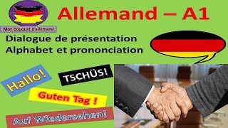 Allemand facile Guten Tag  Dialogue Niveau A1 [upl. by Wilie374]