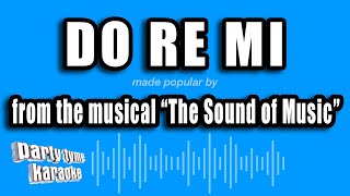 The Sound of Music  Do Re Mi Karaoke Version [upl. by Amle]