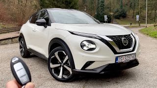 New Nissan JUKE 2021  FULL indepth REVIEW exterior interior infotainment Tekna 117 HP [upl. by Adnovay]