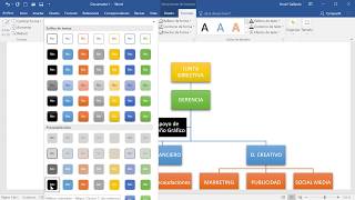 COMO HACER UN ORGANIGRAMA EN WORD [upl. by Colier950]