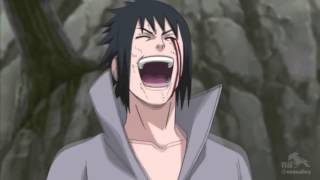 Sasukes Evil Laugh  English Dub [upl. by Arivle]