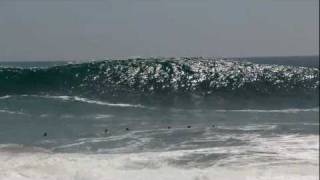 Surfs Up  The Wedge Newport Beach CA w20ft WAVES Sept 2 2011 [upl. by Faith845]