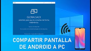 compartir pantalla android en pc windowds 10 [upl. by Akemahs740]