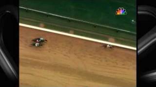 Kentucky Derby 2009 Amazing Overhead replay of Mine That Bird [upl. by Adnawed]