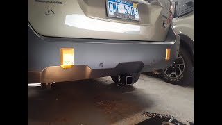 Subaru Outback Wilderness Hitch Install [upl. by Kori75]