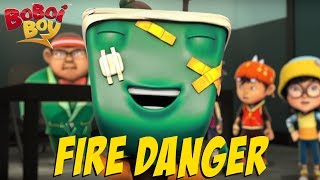 BoBoiBoy English S3EP16  Fire Danger [upl. by Irik]