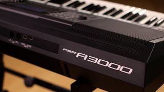 Yamaha PSRA3000 Arranger Workstation Keyboard Demo [upl. by Annabella]