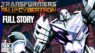 Transformers Fall of Cybertron All Cutscenes Decepticons Edition Game Movie 4K 60FPS [upl. by Noseaj]