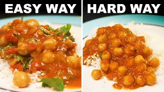 Chana masala — Indianstyle chickpeas in spicy gravy [upl. by Selym]