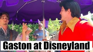 Gaston  Disneyland  Flynns Smolder vs Gastons quotInfernoquot [upl. by Jankey]