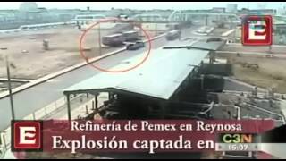 Difunden video de la explosión de Pemex Reynosa [upl. by Gifferd]