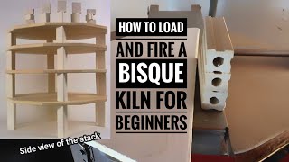 How to load and fire bisque for beginners tips and tricks [upl. by Bremser]