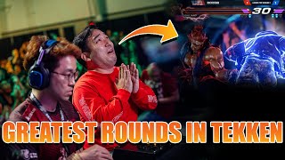 TOP 10 GREATEST ROUNDS IN TEKKEN HISTORY [upl. by Shayne167]