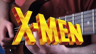 XMen The Animated Series Theme on Guitar [upl. by Aivartal]