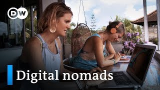 Working online and traveling the world  digital nomads  DW Documentary [upl. by Klotz342]