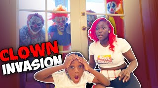 OMG CLOWNS INVADED OUR HOUSE [upl. by Colette]