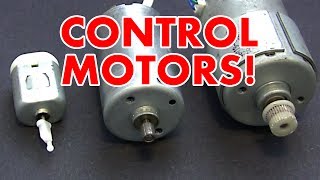 H Bridge Motor Speed Controller Tutorial [upl. by Sou]