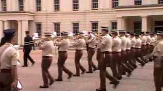 Footguards Massed Bands Drill Rehearsal for Trooping The Colour  13 May 2013 [upl. by Tersina]