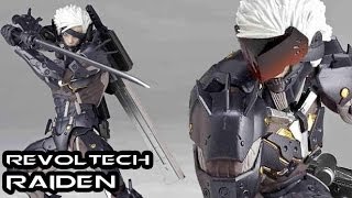 Revoltech Metal Gear Rising Revengeance RAIDEN Figure Review [upl. by Columbine252]