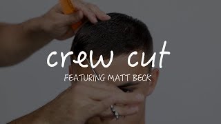 Mens Crew Cut Tutorial  MVRCK GIVEAWAY [upl. by Suinotna545]