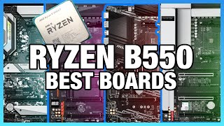 Best B550 Motherboards for AMD Ryzen CPUs MSI Gigabyte ASRock amp ASUS [upl. by Euqinimod]