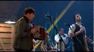 Bellowhead  Roll The Woodpile Down at Folk Awards 2014 [upl. by Shivers473]