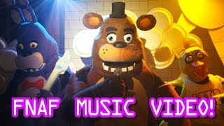 Five Nights At Freddys Live Action Music Video  FNAF Song  Screen Team [upl. by Aramaj]