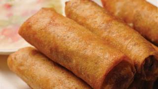 How to Make Lumpia Filipino Egg Rolls  itsJudysLife [upl. by Lashoh613]