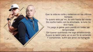 Cosculluela Ft Nicky Jam Si Me Dices Que Si Letra [upl. by Oberstone950]